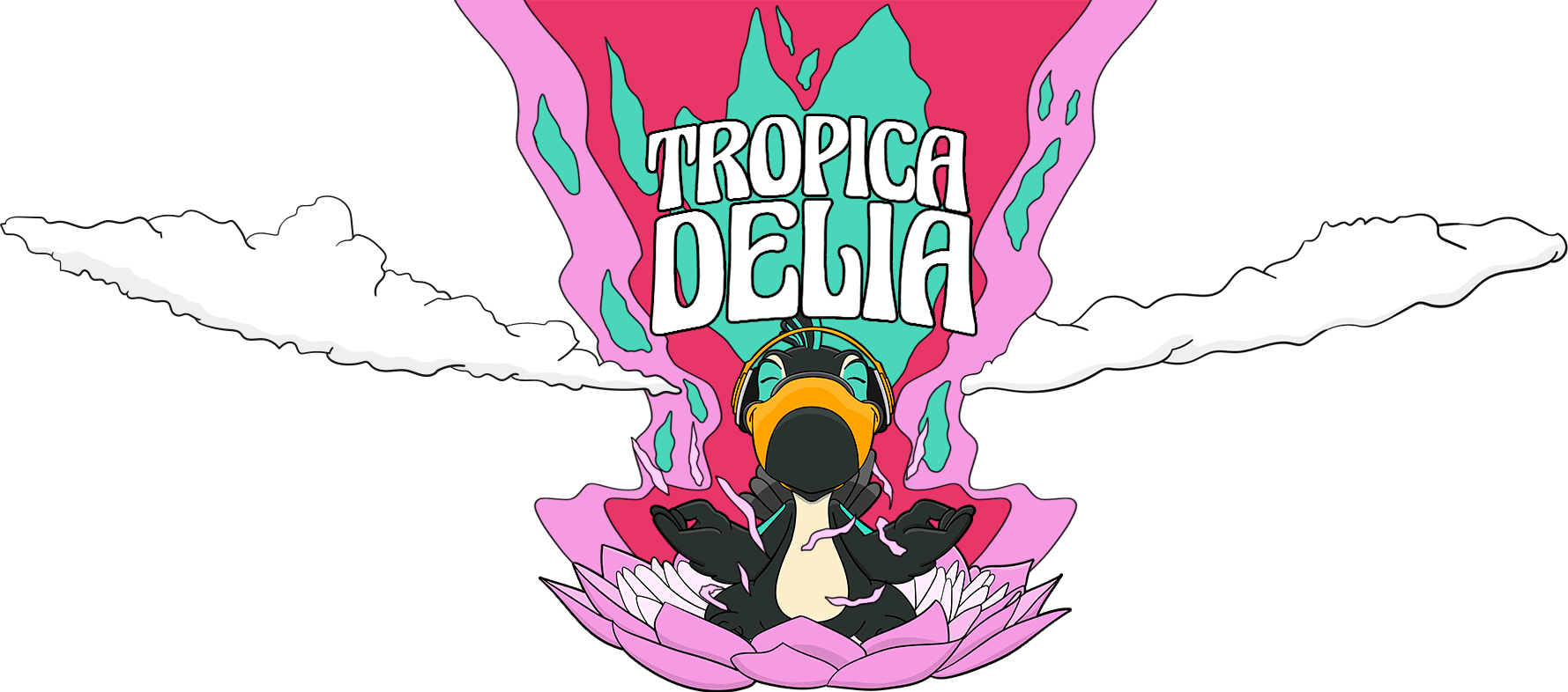 Logo Tropicadelia 2025